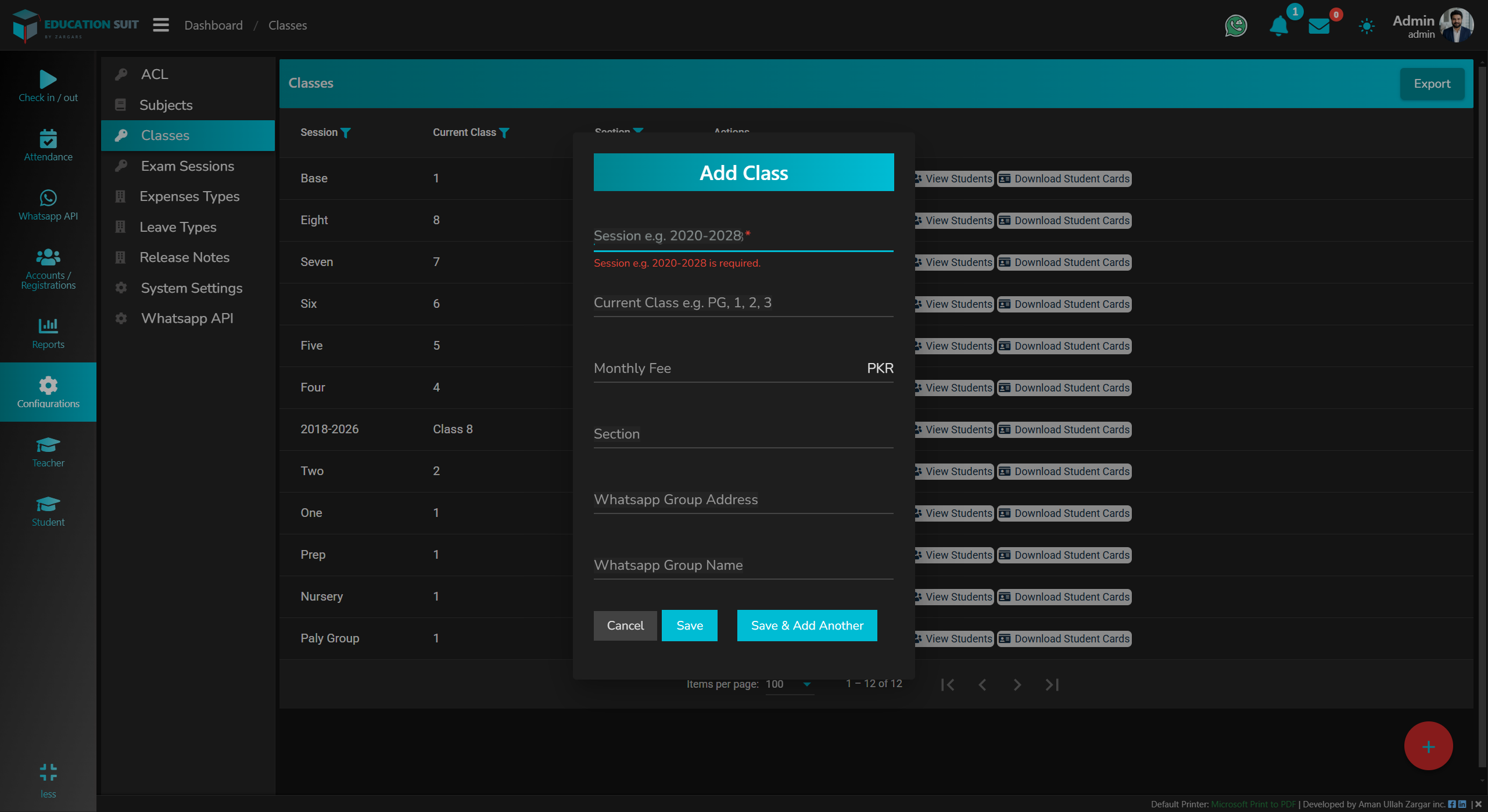 Ecosystem Asset Frame